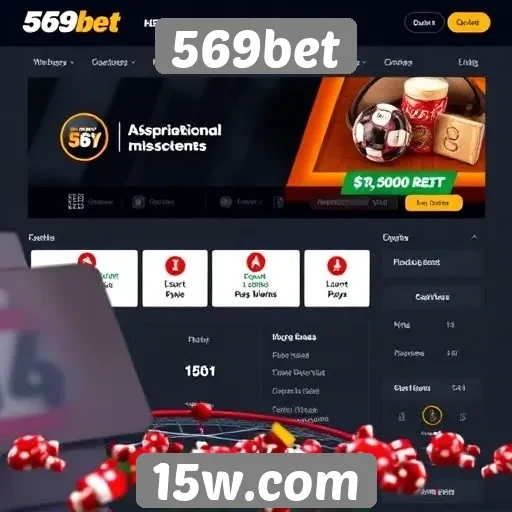 Avaliação das funcionalidades do site 569bet